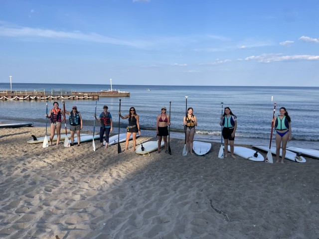 Visit Chicago & North Shore Stand Up Paddle board lessons & tour in Scarborough Bluffs