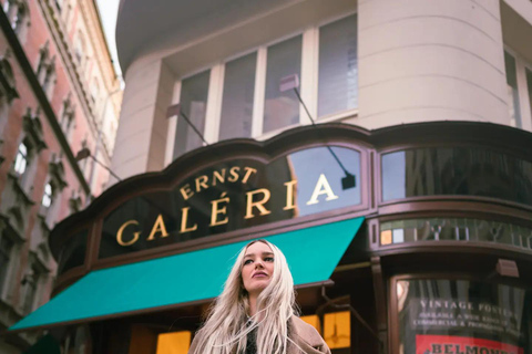 Foto di strada nelle vie più belle di Budapest