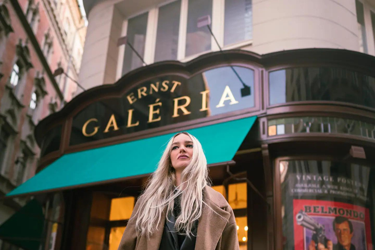 Foto di strada nelle vie più belle di Budapest