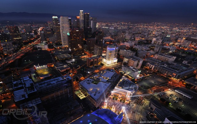 Visit Los Angeles at Night 30-Minute Helicopter Flight in Ghent