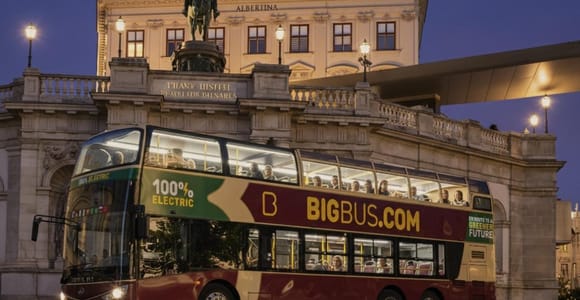 Vienna: Big Bus Evening Sightseeing Bus Tour