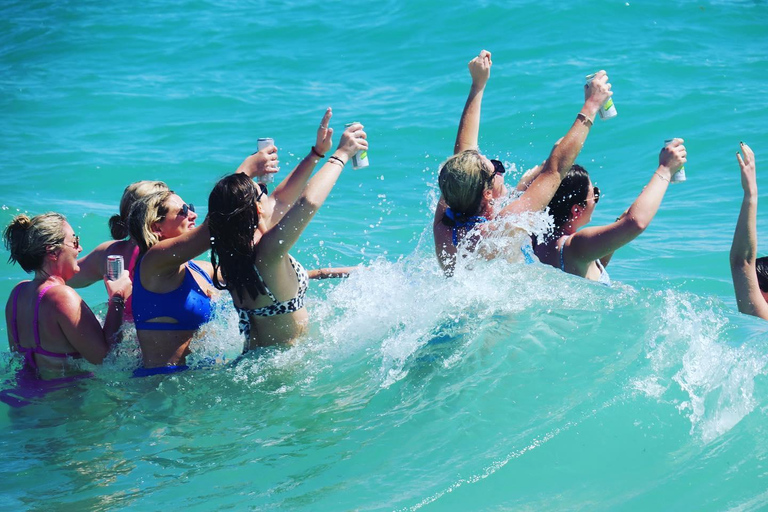 Crucero en barco Island Time con baño en un banco de arena en Ft. LauderdaleFort Lauderdale: Sandbar Party Boat