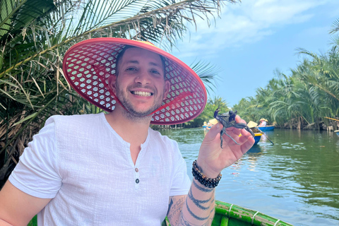 COCONUT JUNGLE BASKET BOAT, LANTERN MAKING From Danang/Họian