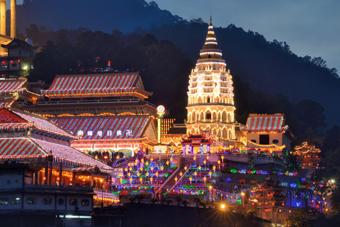 Penang: Kek Lok Si Tempel en Penang Hill Rondleiding