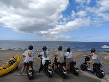Maspalomas: Alquiler de E-Scooter Chopper de 2 plazas
