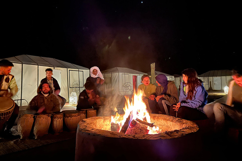 From Marrakech: 3-Day Sahara Tour with Private tent & Meals From Marrakech: Private 3-Day Desert Trip to Merzouga