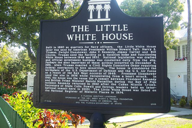 Key West: Truman Little White House Guided Tour Ticket Standard Option