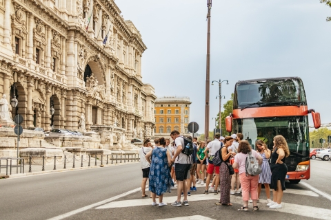 Depuis Civitavecchia : visite de Rome en bus