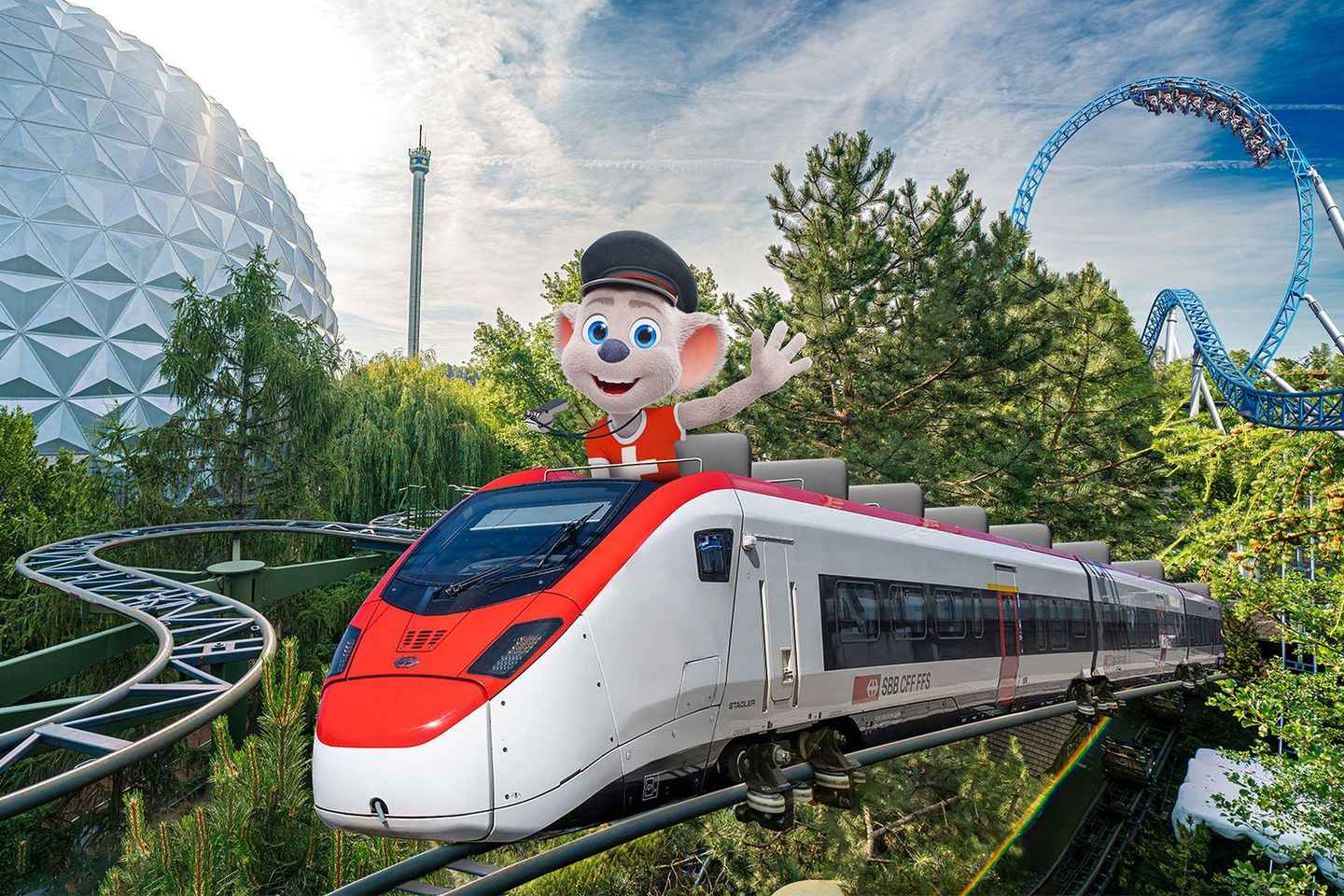 Basel: Europa-Park 1-day ticket with direct RailCoaster - Basel: Europa-Park 1-day ticket with direct RailCoaster
