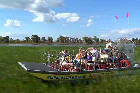 Orlando : hydroglisseur aux Everglades et réserve naturelle