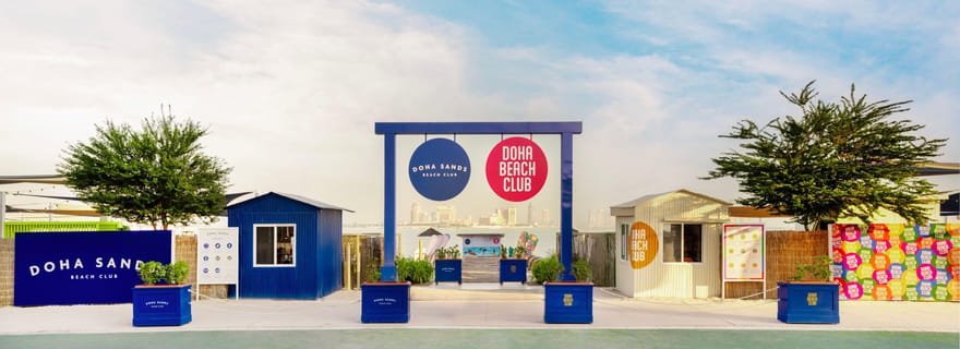 Doha: ingresso al Doha Beach Club