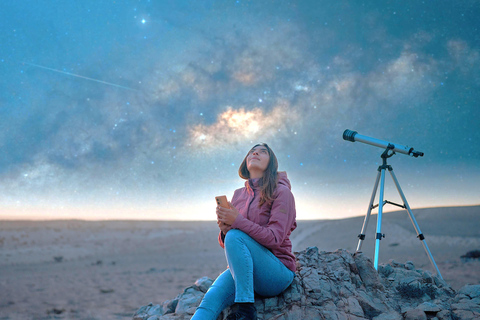 Hurghada: Desert Stargazing, Traditional Dinner & Live Show Without transfer