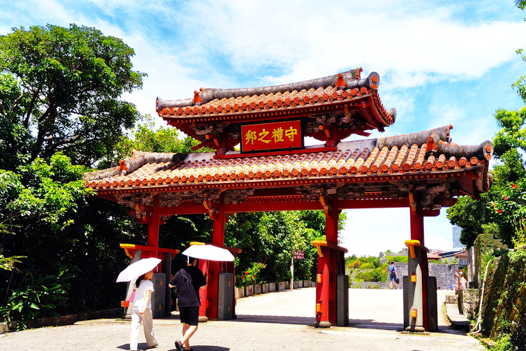 Naha: Shurijo Castle & Tamaudun Guided Walking Tour Morning visit