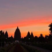 Yogyakarta: Prambanan Temple Sunset & Merapi Lava at Night