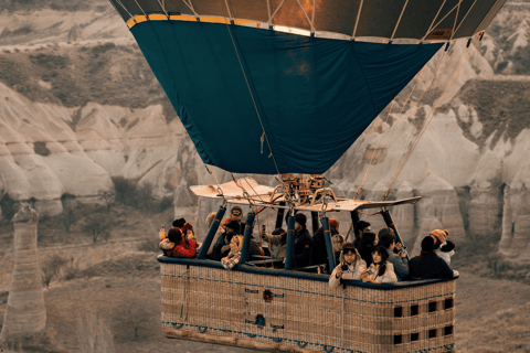 Cappadocia: Sunrise Hot Air Balloon Ride with Hotel Pickup Cappadocia Sunrise Balloon Ride – Soganli Valley