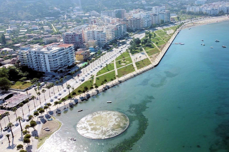 Depuis Tirana/Durres/Golem : Explorez la ville de Vlora et ApolloniaVisite privée de la ville de Vlora et de l&#039;Apollonie