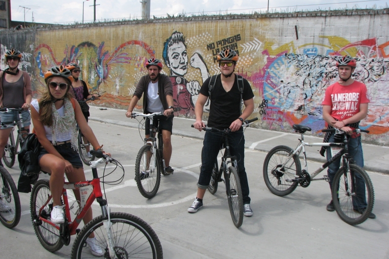 Bogotá: tour por la ciudad de 4 horas en bicicleta