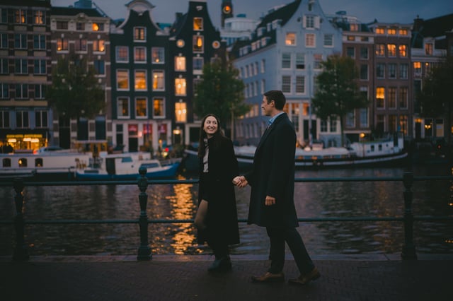 Amsterdam e Zaans Schans: servizio fotografico da solo, in coppia o di gruppo