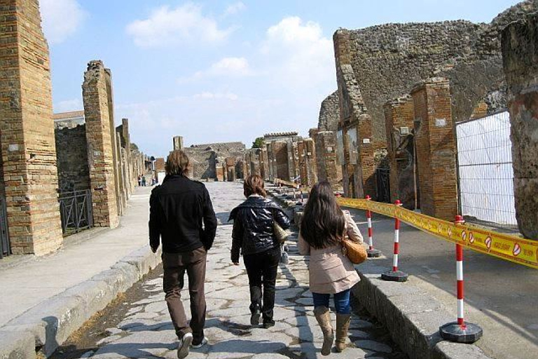 Desde Roma: tour privado de día completo por Pompeya y la costa de Amalfi