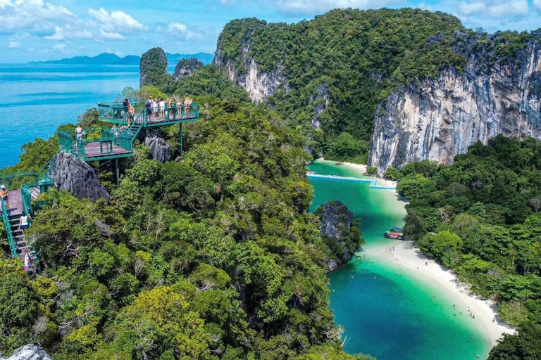 Hong Islands, Emerald Lagoon & 360° Viewpoint Day Tour Longtail Boat (Scenic & Relaxed Experience)