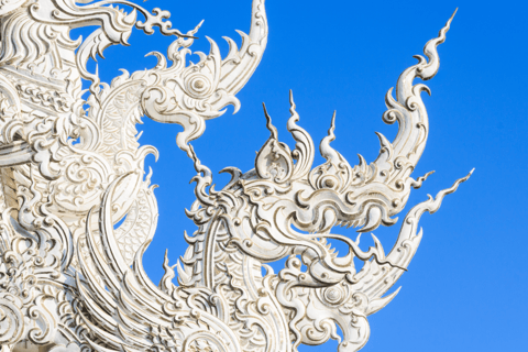 From Chiang Mai: White Temple, Blue Temple & Black House White ,Blue ,Red Temples ,Singha Park and Lalitta Café