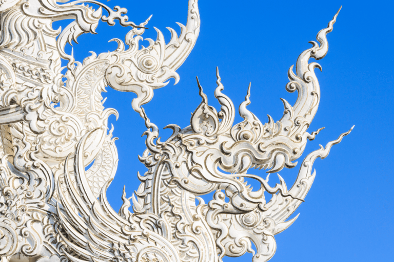 From Chiang Mai: White Temple, Blue Temple & Black House White ,Blue ,Red Temples ,Singha Park and Lalitta Café