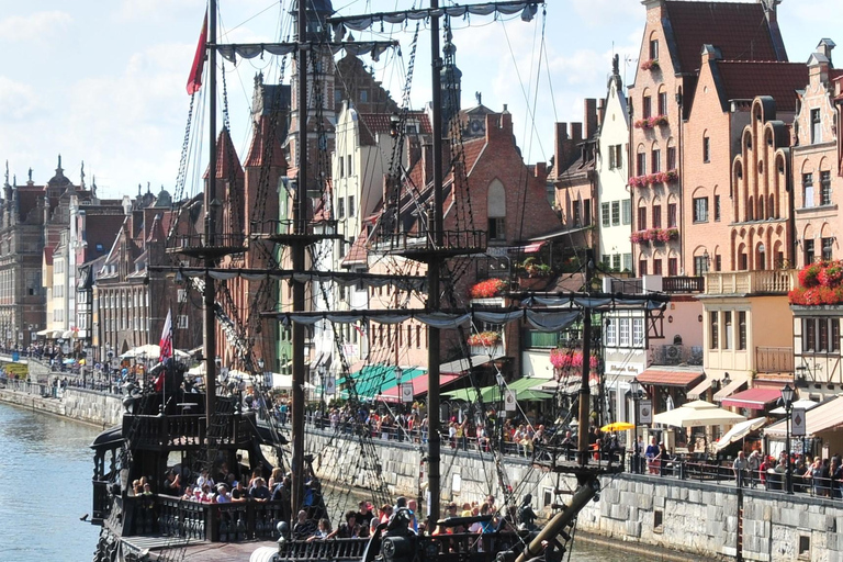 Gdansk : Croisière aller-retour guidée vers Westerplatte