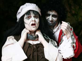 Quebec: Interaktives Straßentheater "Crimes in New France" Quebec: Interaktives Straßentheater "Crimes in New France"
