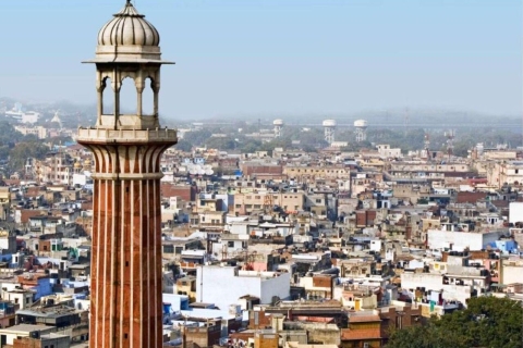 Delhi : visite touristique en soirée de la vieille ville de Delhi avec guide