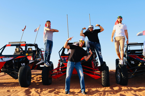 Passeio de buggy pelas dunas de 3000cc e jantar de luxo com churrasco no Heritage Camp