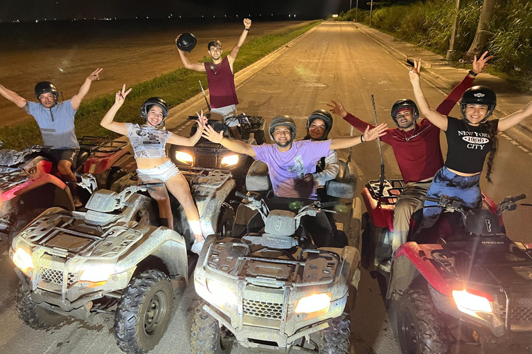 Splendora: 45-Minute Night ATV Tour with Photos Included