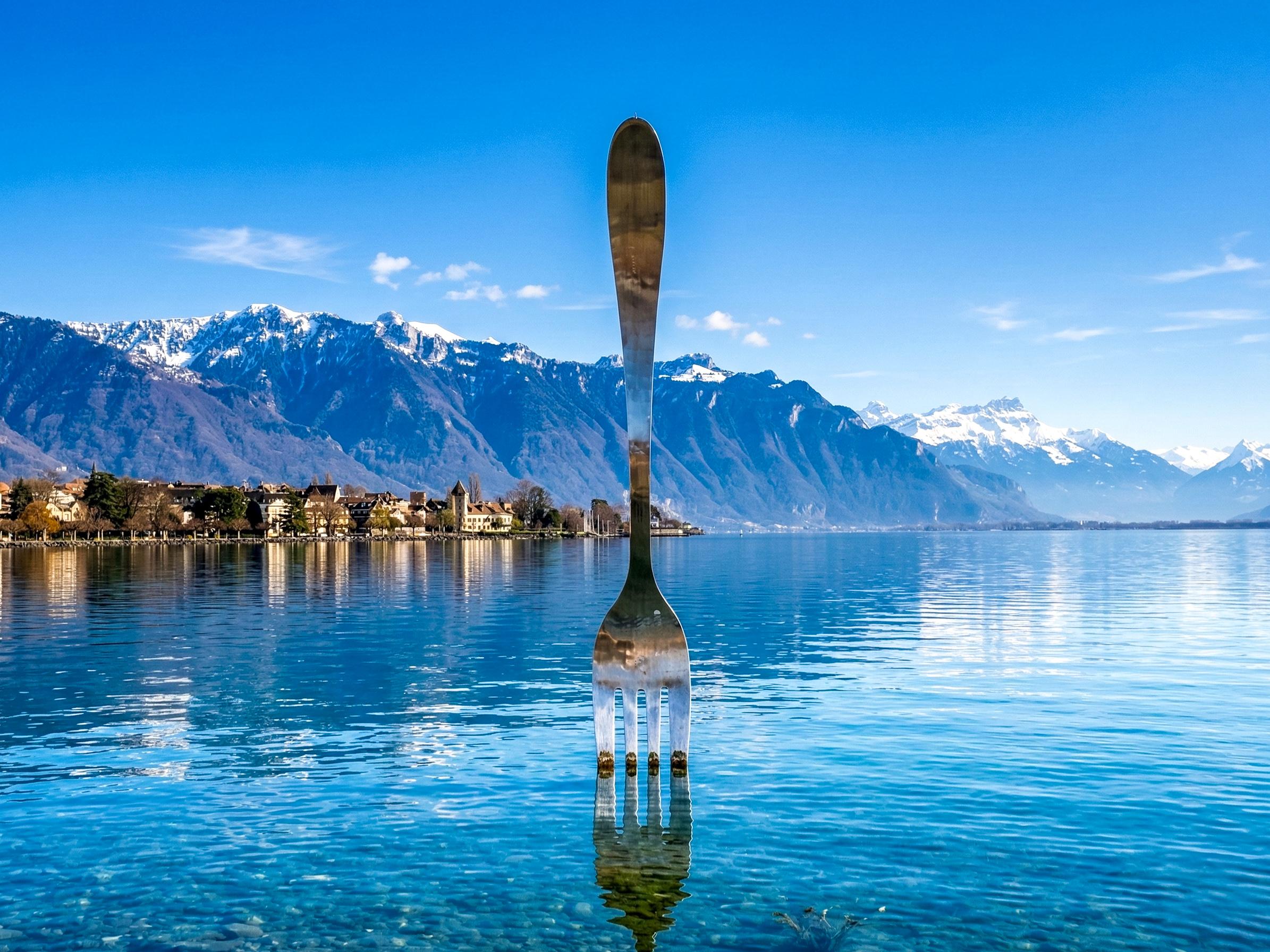 Vevey: Geführter Rundgang mit Geheimtipps und lokalen Geschichten