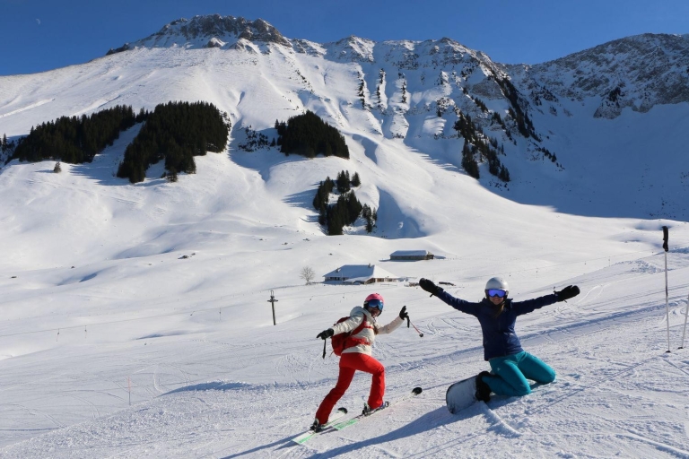 Switzerland: Private Skiing Day Tour for any level 12-hour full-day tour