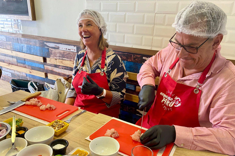 Lima: Market Tour and Cooking Class with Pisco Sour