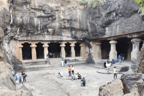 Elephanta Caves Half Day Guided Tour All Include Private Tour with Pickup & Drop-Off