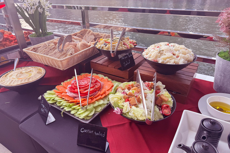 Abu Dhabi: Yas Marina Bay Megayacht Dinner Cruise & Buffet Yas Marina Megayacht Dinner Cruise with Buffet + soft drinks