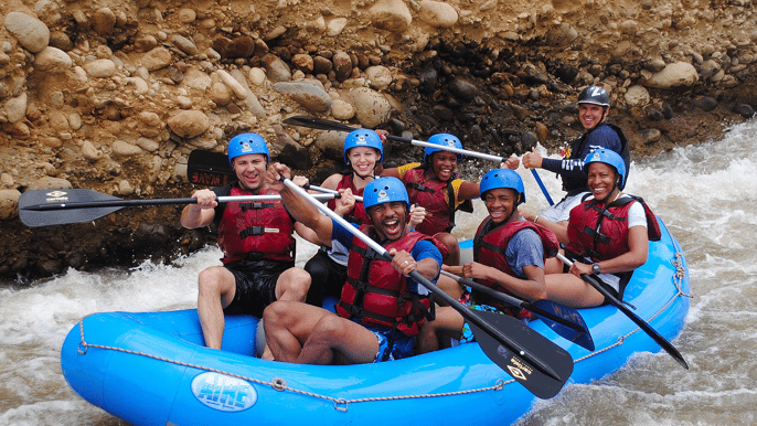 arenal rafting en route from san jose and la fortuna