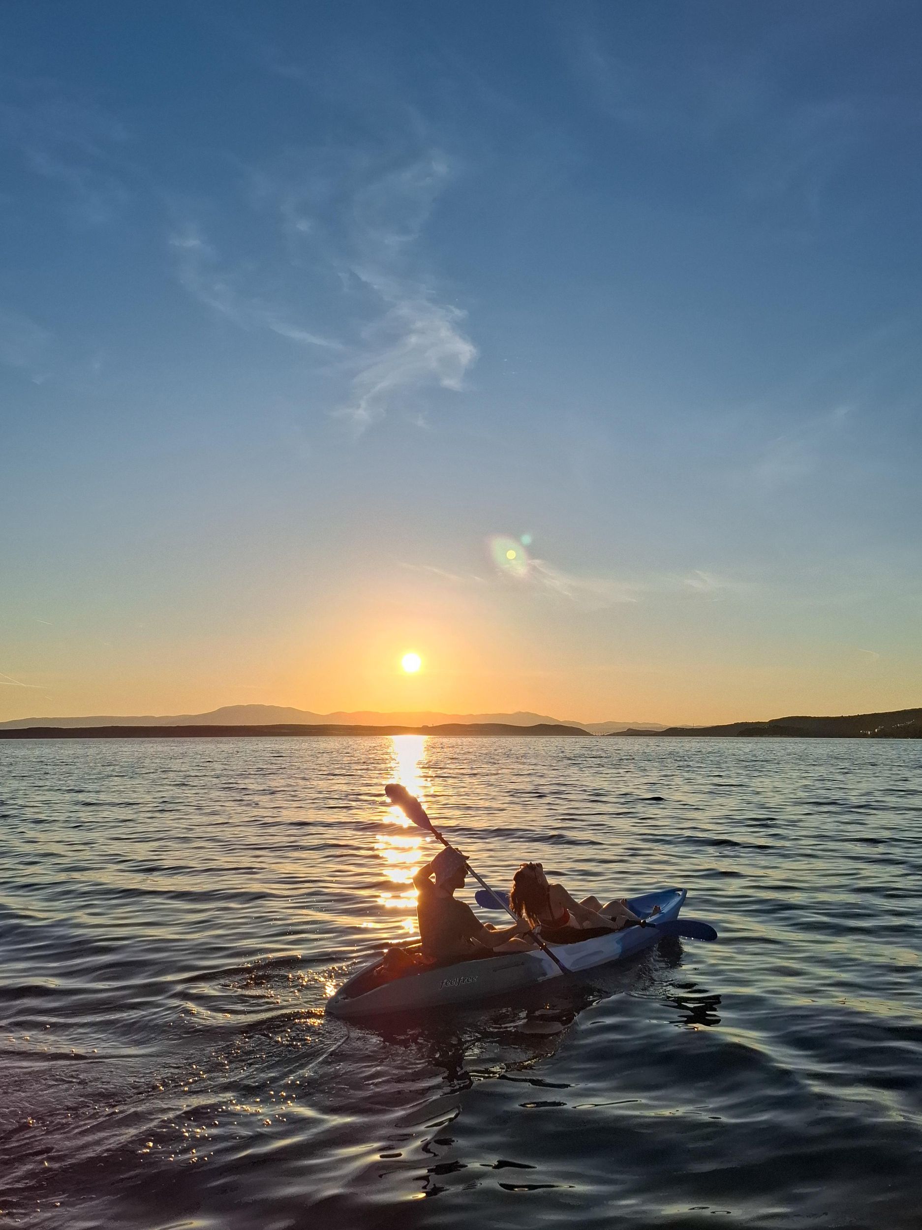 Crikvenica: Kajak & Cocktails bei Sonnenuntergang