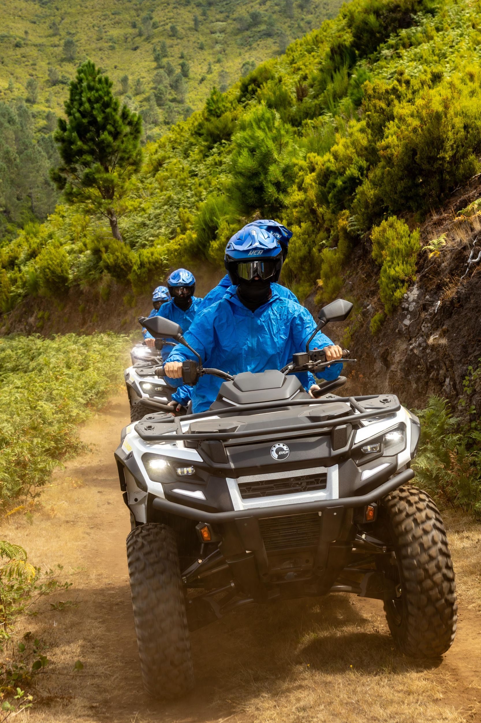 Offroad-Abenteuer mit einem Elektro-Quad im Lorbeerwald