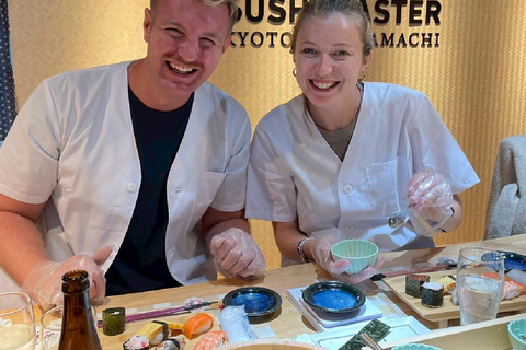 Kyoto: Sushi Making Experience in Kawaramachi (Standard)Sushi Making Experience