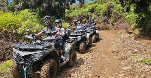 Tahiti: Mount Marau Quad Bike Tour with Snack