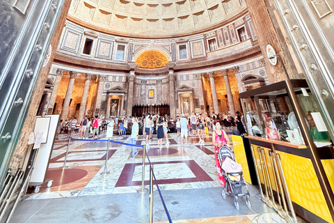 Rome : expérience d&#039;entrée au Panthéon avec hôte et application interactiveRome : Visite guidée du Panthéon avec un accompagnateur et une application interactive