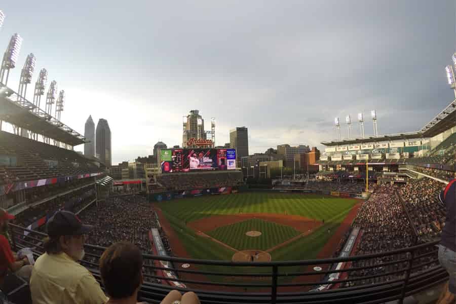 Cleveland Guardians Baseballspiel im Progressive Field. Foto: GetYourGuide