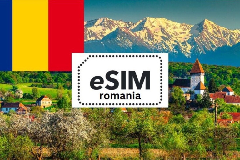 e sim Romania données illimitéese-sim Roumanie données illimitées 7 jours