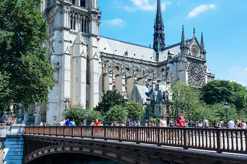 Paris: Visita exterior à Catedral de Notre Dame com entrada livreParis: Visita guiada ao exterior da Catedral de Notre Dame