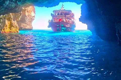 3 Islands Cruise ( Gozo , Comino & Blue Lagoon & Caves )