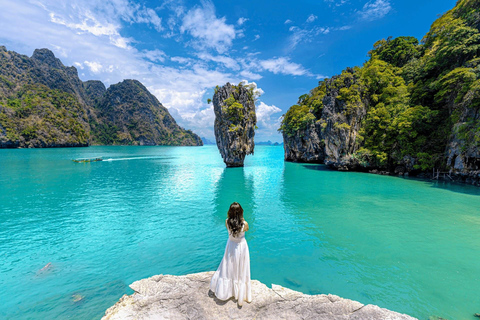 Krabi: Wyprawa na wyspę Jamesa Bonda z plażą Lao Lading