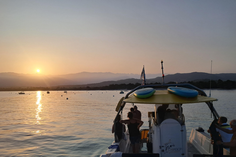 Porto-Vecchio : Rondvaart bij zonsondergang &amp; aperitief
