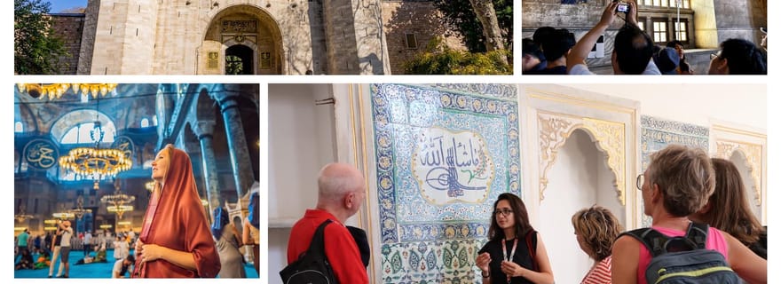 Istanbul : Palais de Topkapi, Sainte-Sophie et Mosquée bleue