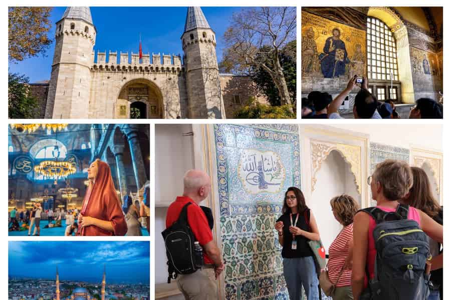Istanbul: Topkapi-Palast, Hagia Sophia & Blaue Moschee. Foto: GetYourGuide Istanbul: Topkapi-Palast, Hagia Sophia & Blaue Moschee. Foto: GetYourGuide